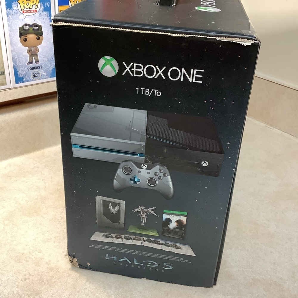 Microsoft XBOX ONE HALO 5 Guardians 1 TB Empty Box - No Inserts - No Console - Picture 4 of 4
